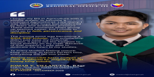 𝐒𝐏𝐎𝐓𝐋𝐈𝐆𝐇𝐓 | From determination to distinction: CHED features TAU alumnus’ inspiring scholar success story